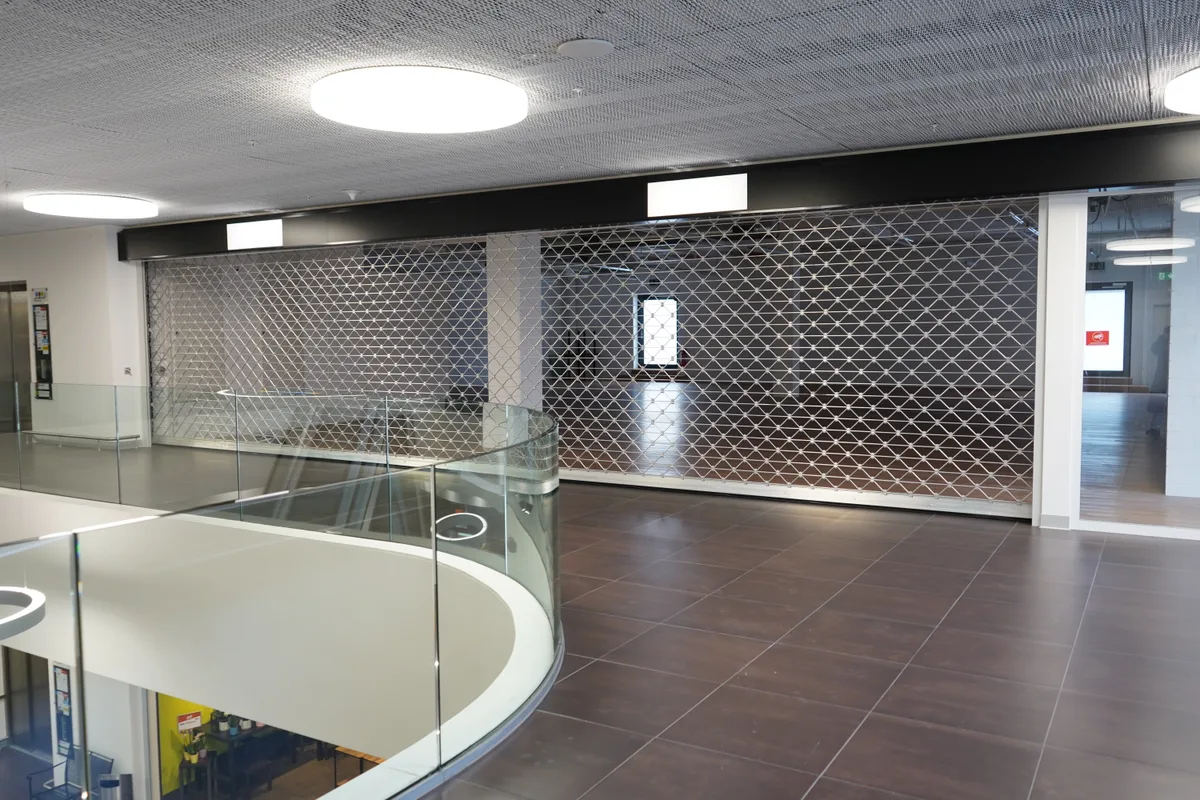 Eine grosse Fläche ist verriegelt.